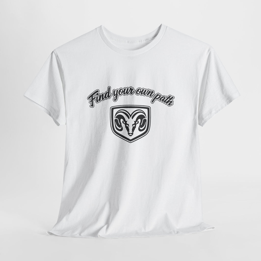 Find Your Own Path T-Shirt — Ram Crest Graphic Tee