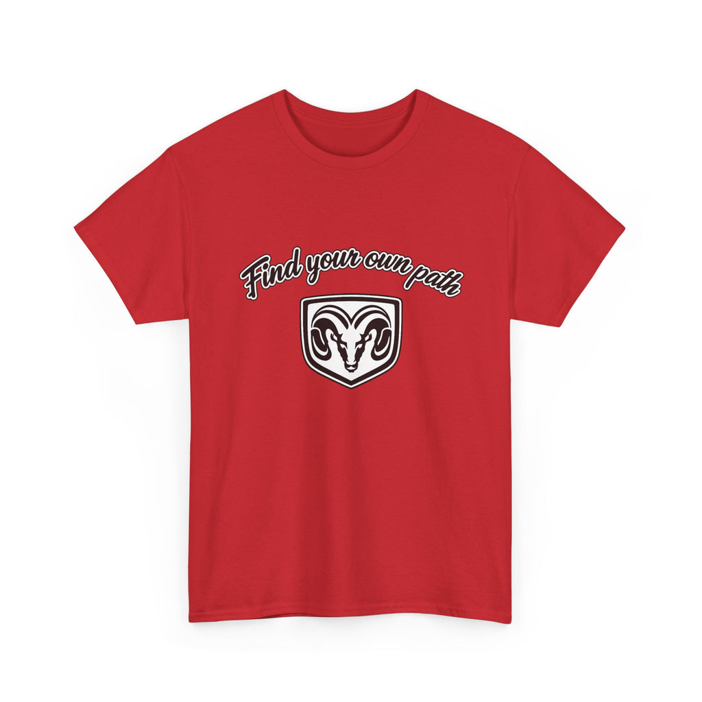 Find Your Own Path T-Shirt — Ram Crest Graphic Tee