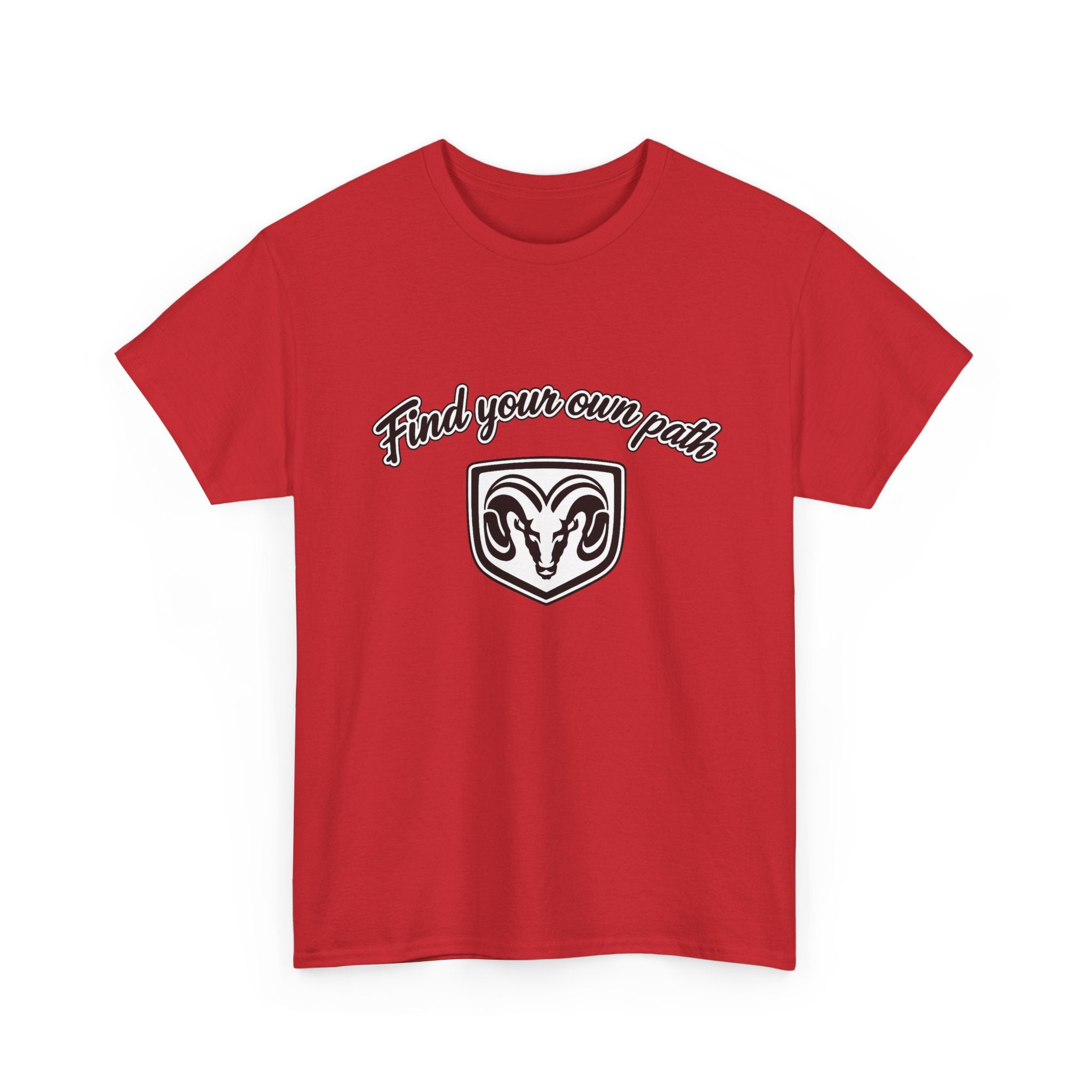 Find Your Own Path T-Shirt — Ram Crest Graphic Tee