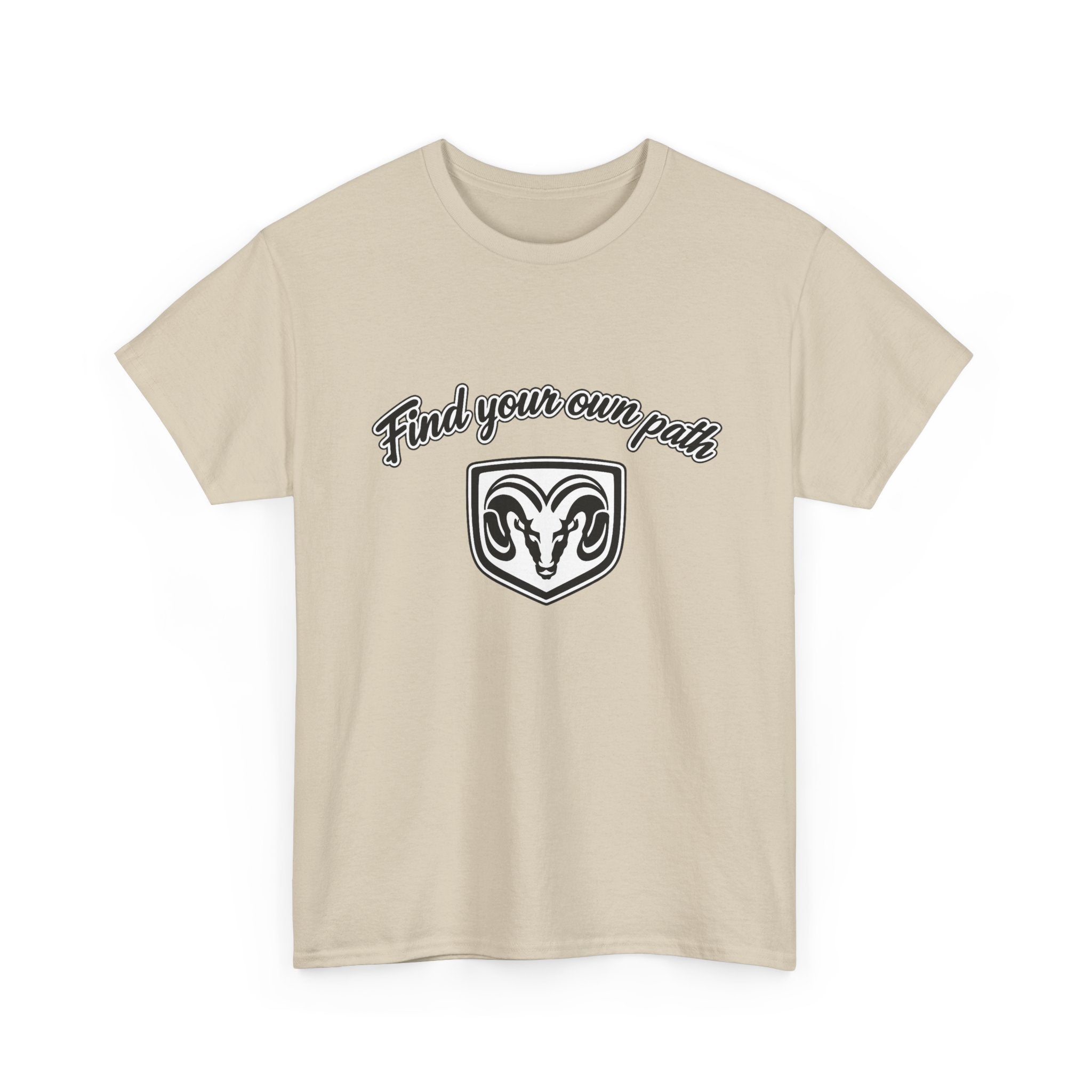 Find Your Own Path T-Shirt — Ram Crest Graphic Tee