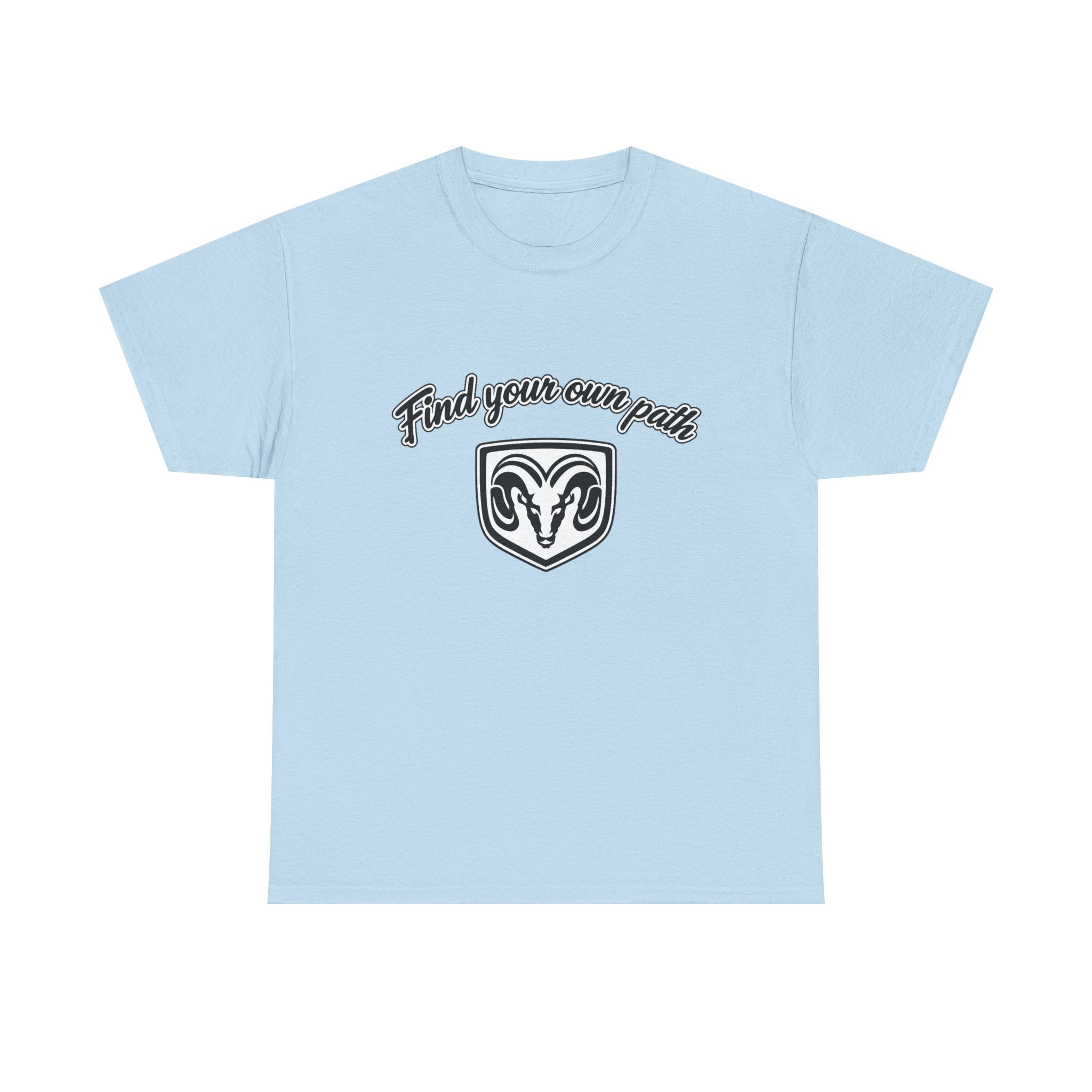 Find Your Own Path T-Shirt — Ram Crest Graphic Tee