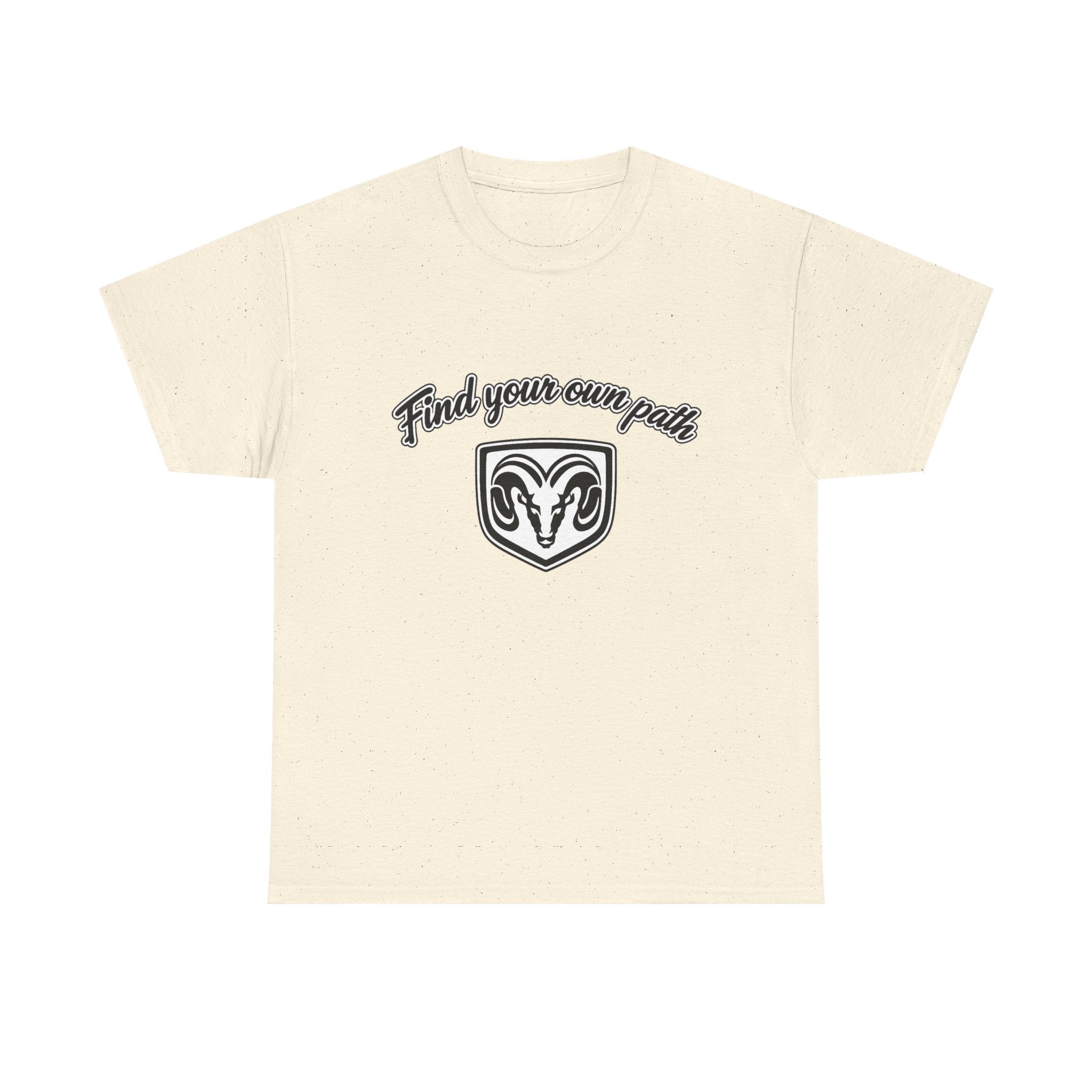 Find Your Own Path T-Shirt — Ram Crest Graphic Tee