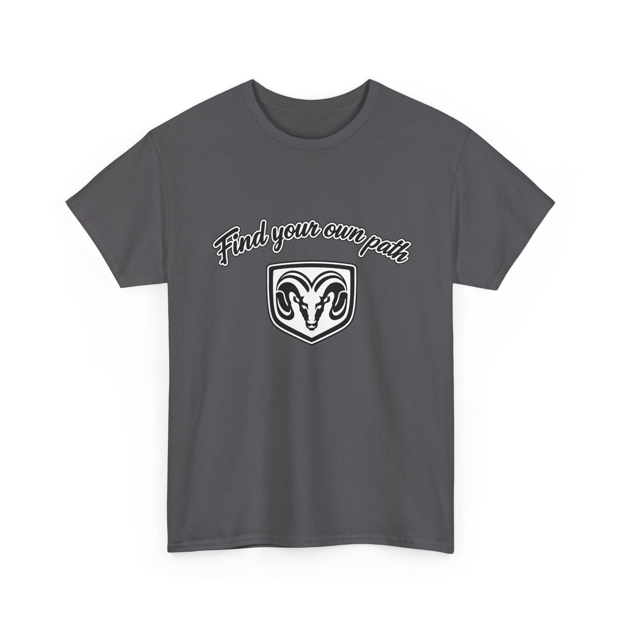 Find Your Own Path T-Shirt — Ram Crest Graphic Tee