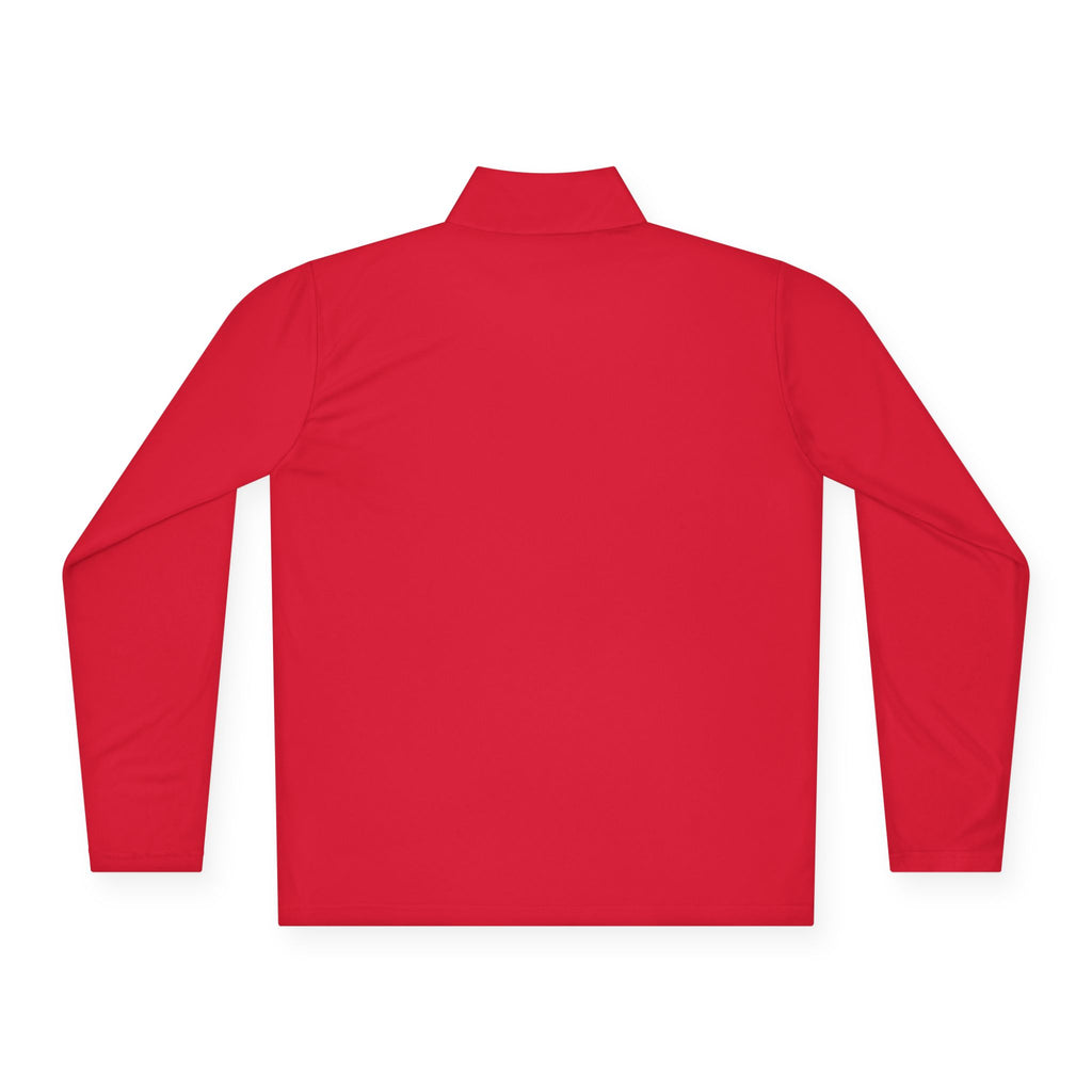Eagle American Flag Quarter-Zip Pullover Smiling Goat Logo