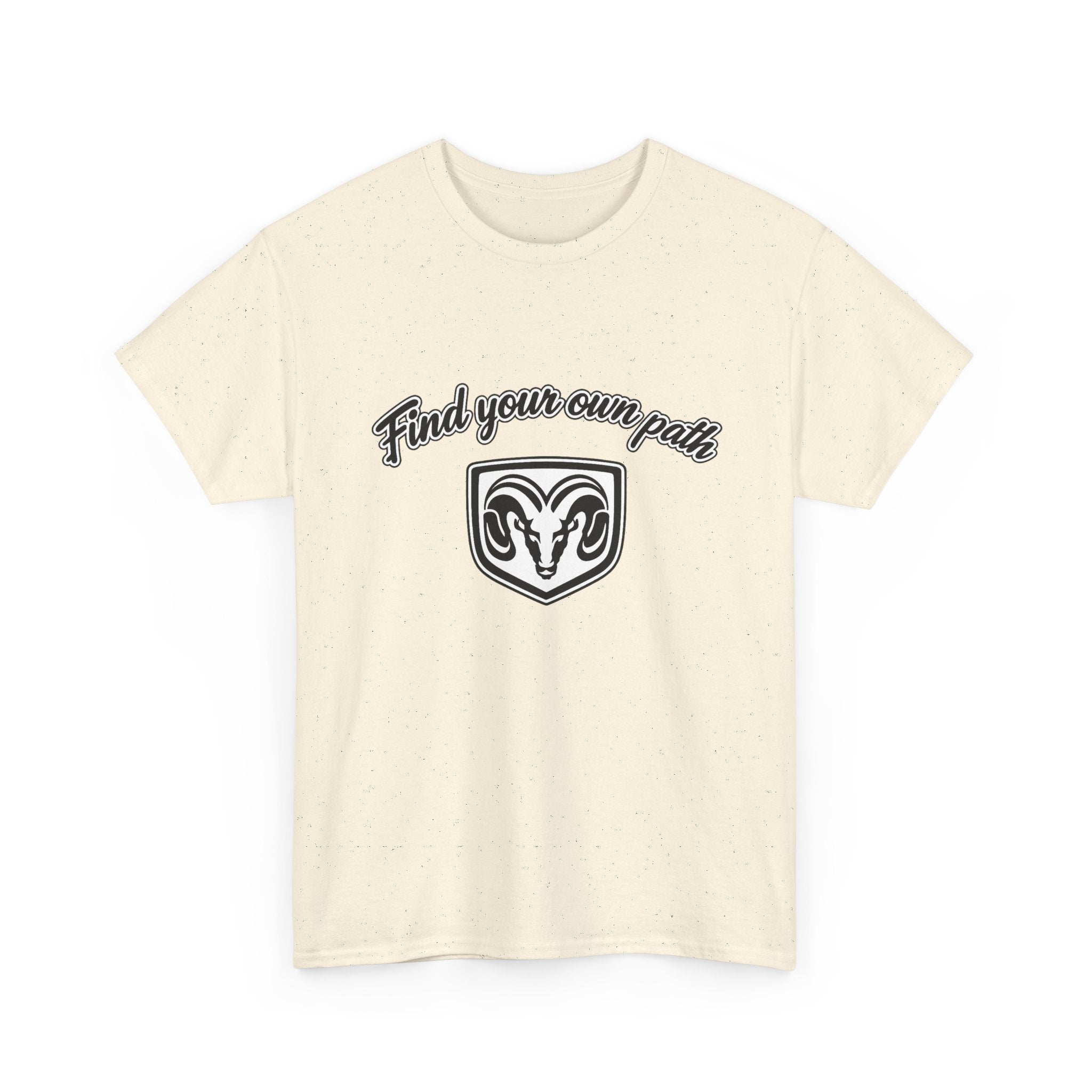 Find Your Own Path T-Shirt — Ram Crest Graphic Tee