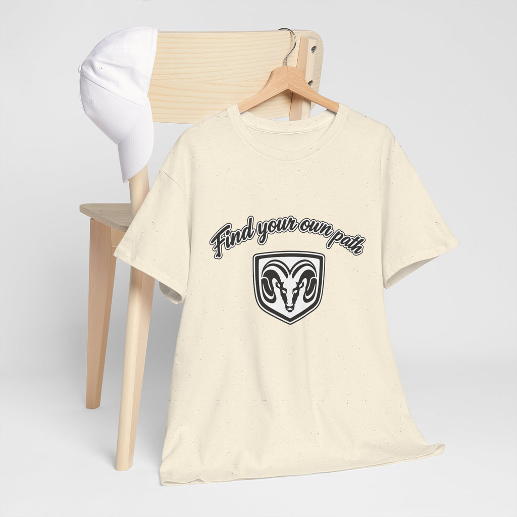 Find Your Own Path T-Shirt — Ram Crest Graphic Tee