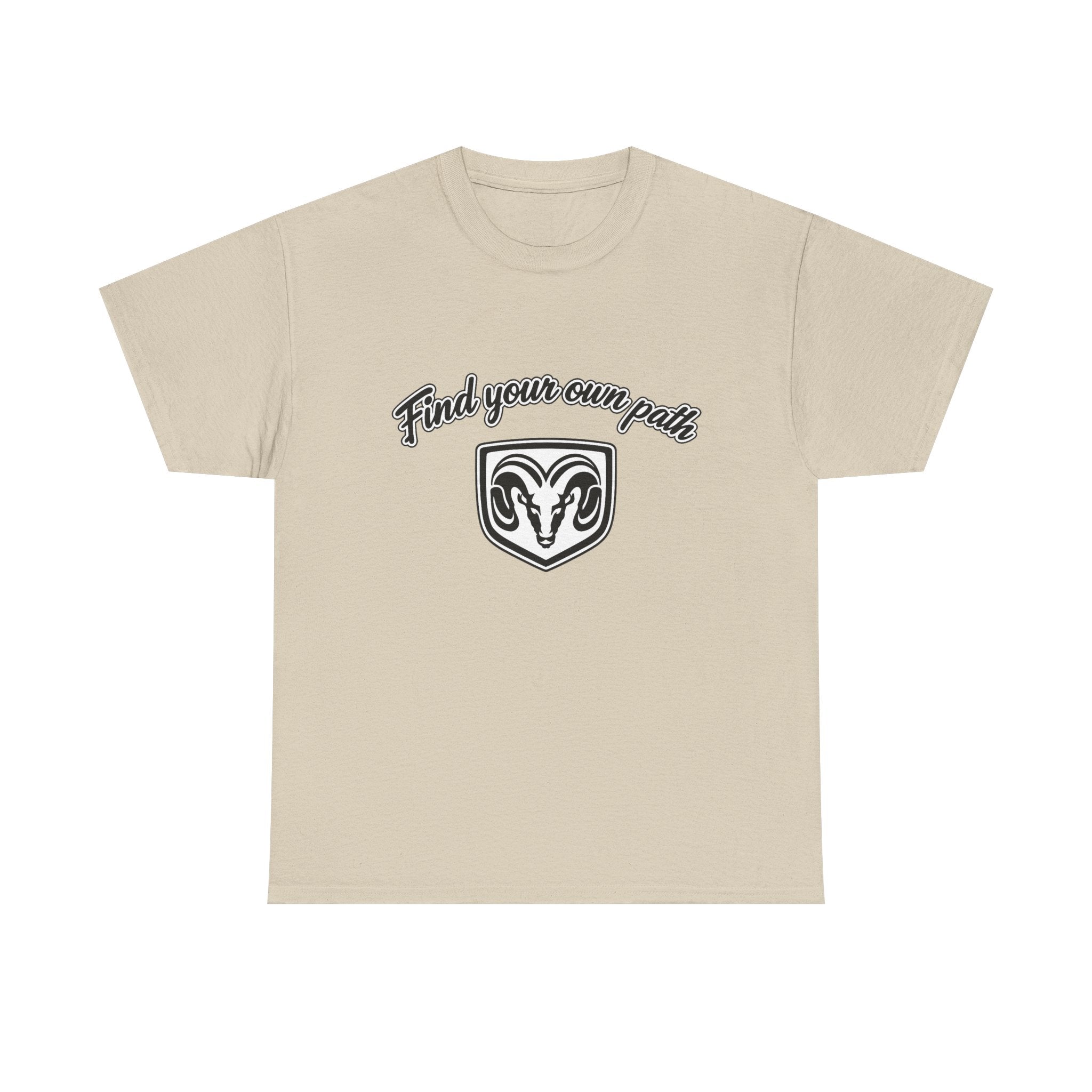 Find Your Own Path T-Shirt — Ram Crest Graphic Tee