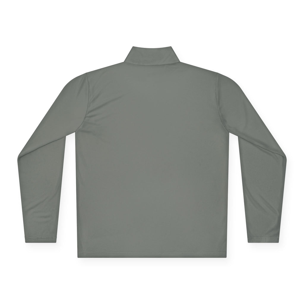 Eagle American Flag Quarter-Zip Pullover Smiling Goat Logo