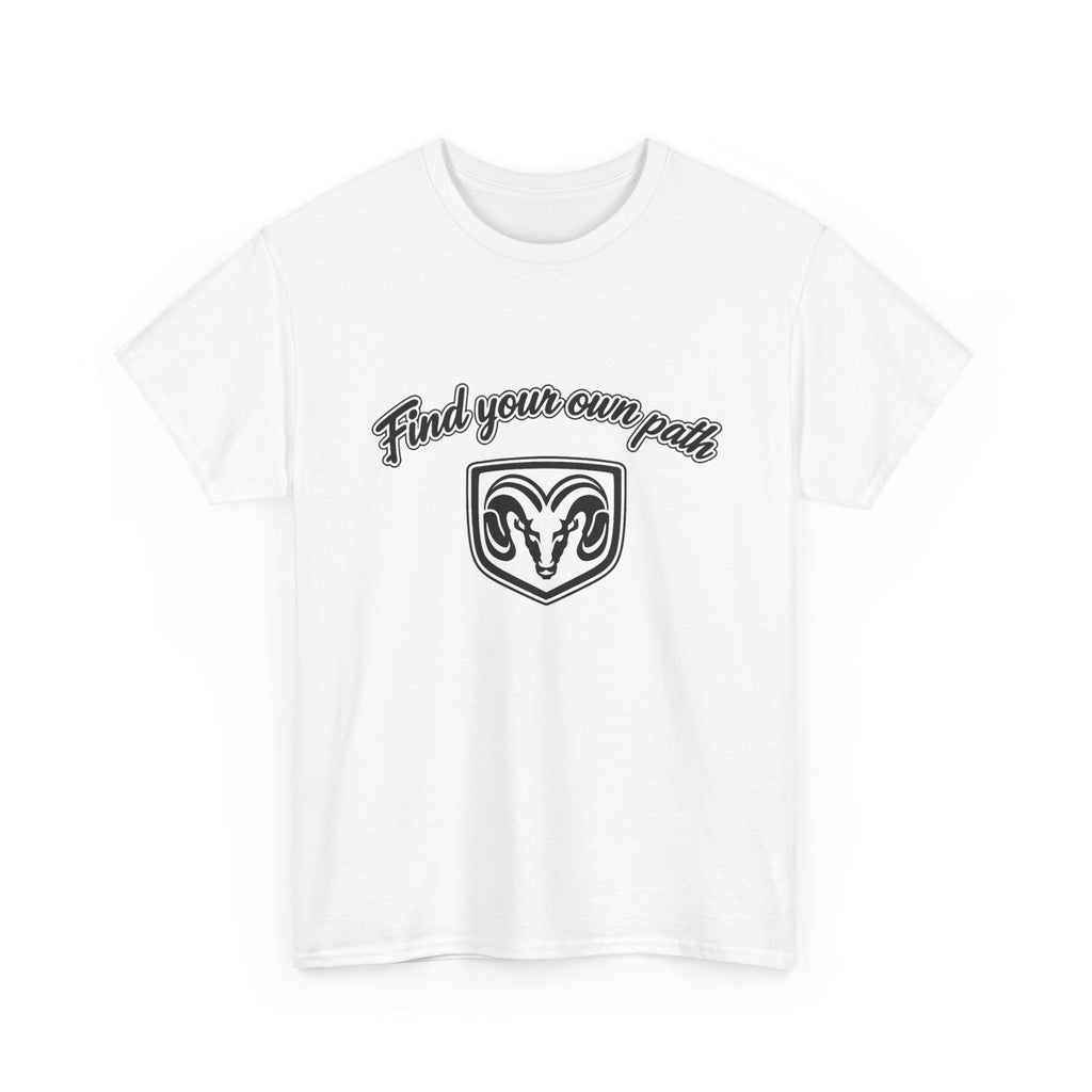 Find Your Own Path T-Shirt — Ram Crest Graphic Tee