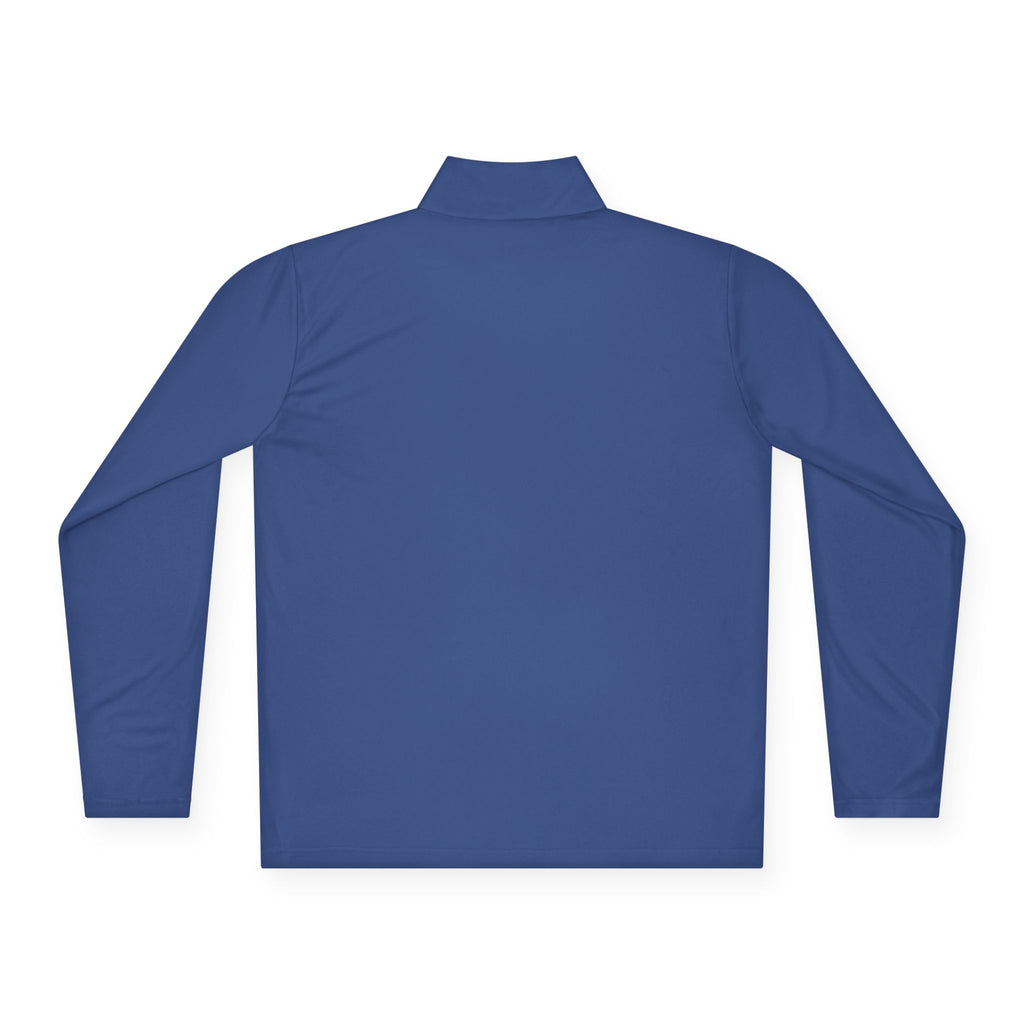 Eagle American Flag Quarter-Zip Pullover Smiling Goat Logo