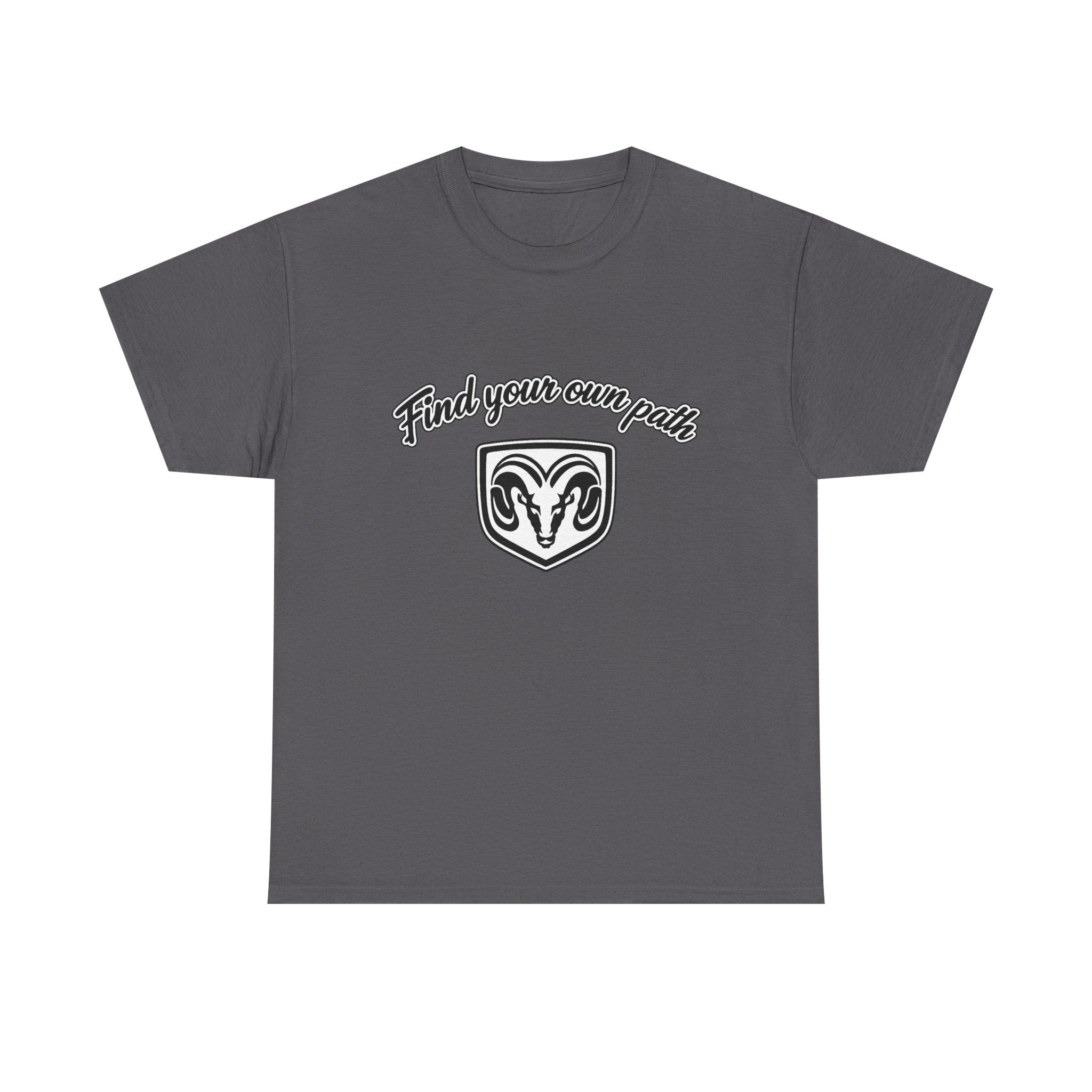 Find Your Own Path T-Shirt — Ram Crest Graphic Tee