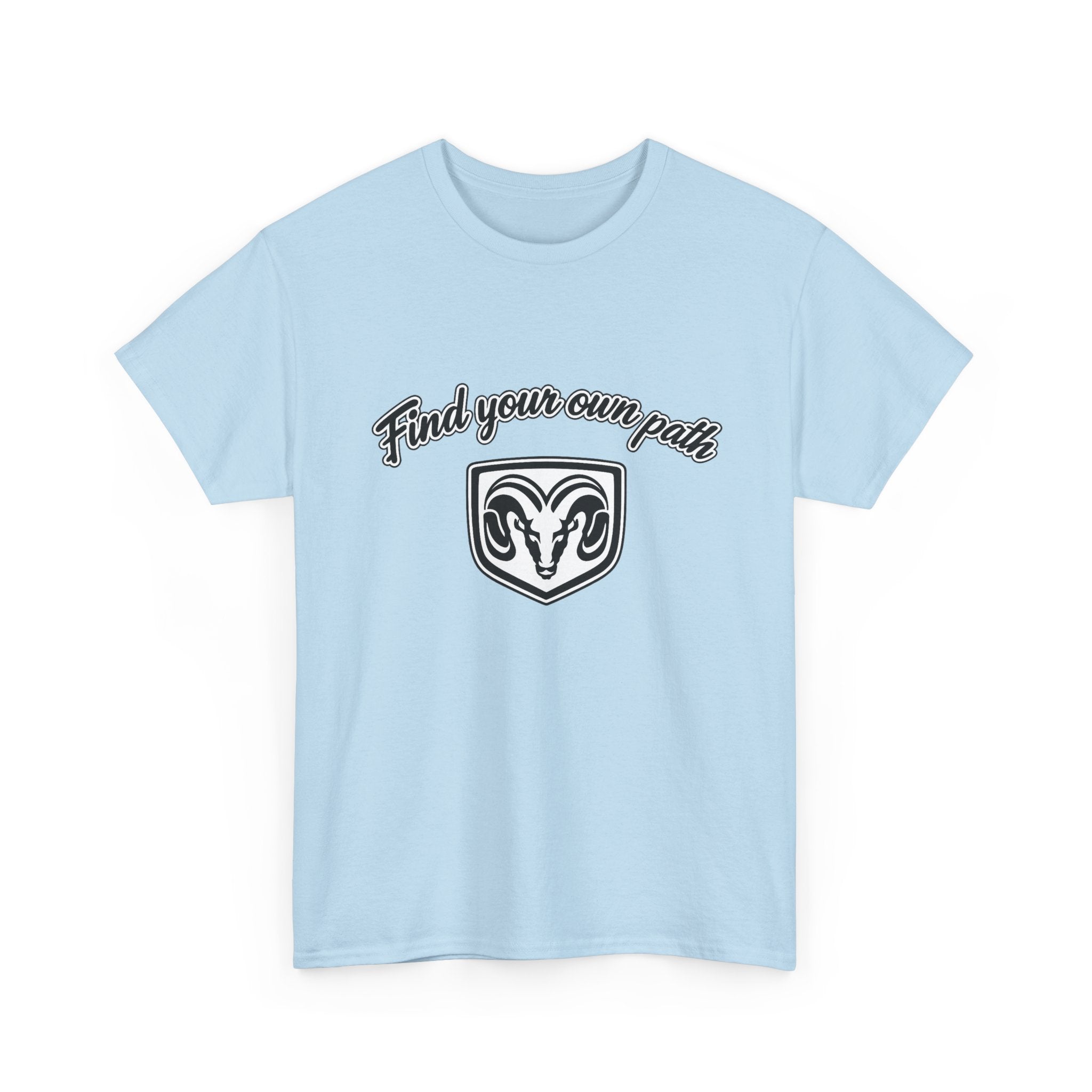 Find Your Own Path T-Shirt — Ram Crest Graphic Tee